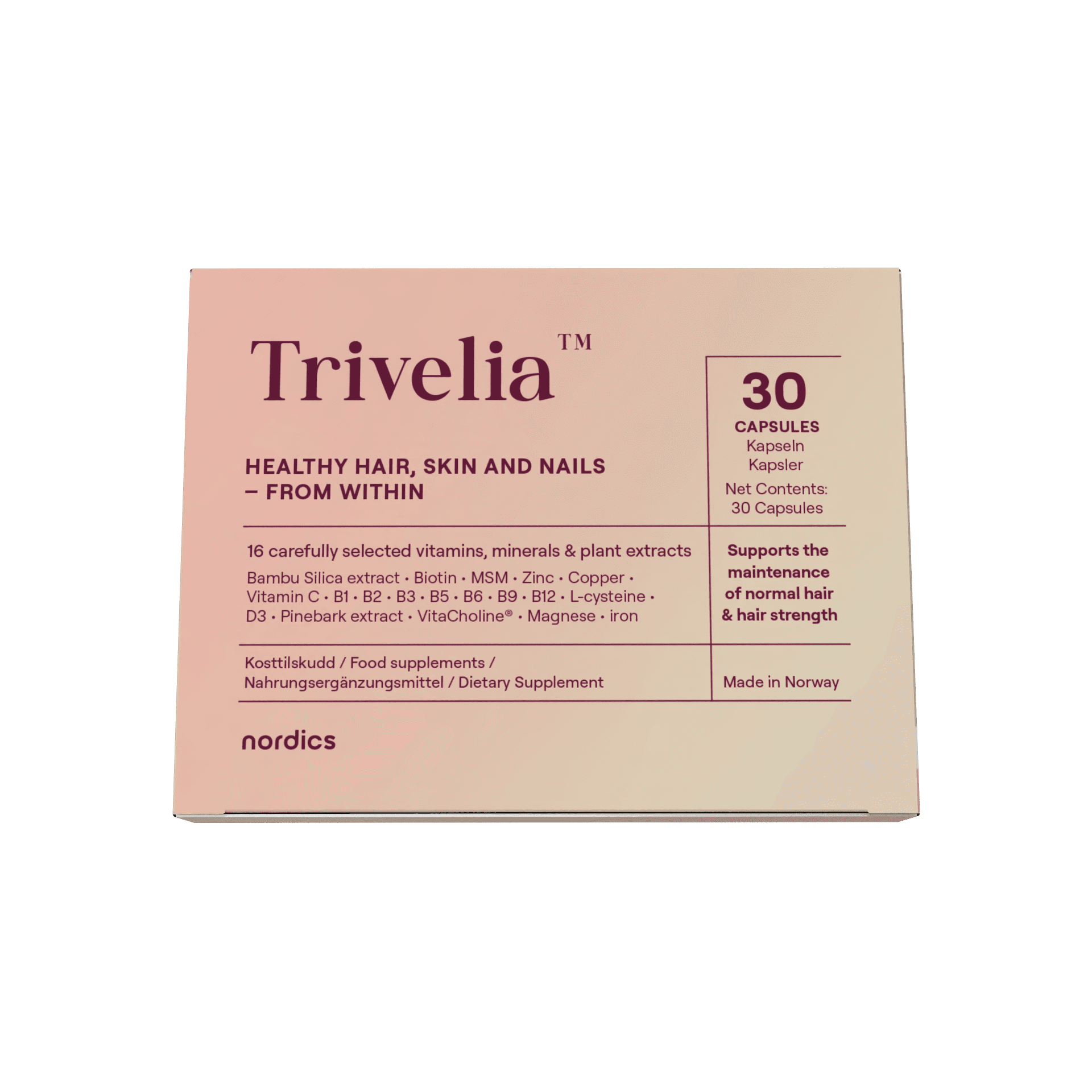 Trivelia-verpakking